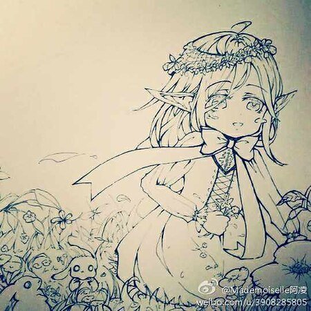 (魔戒霍比特人同人)钻石·绿叶·森林