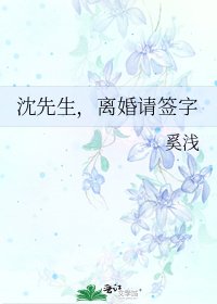 沈先生,离婚请签字