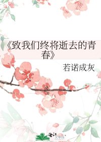 致我们终将逝去的青春