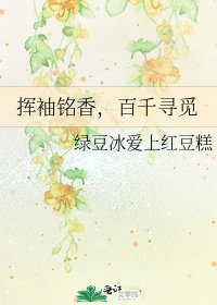 挥袖铭香,百千寻觅