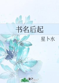 书名后起