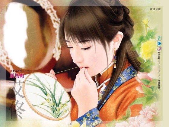 凤凰帕(囍上眉梢系列)